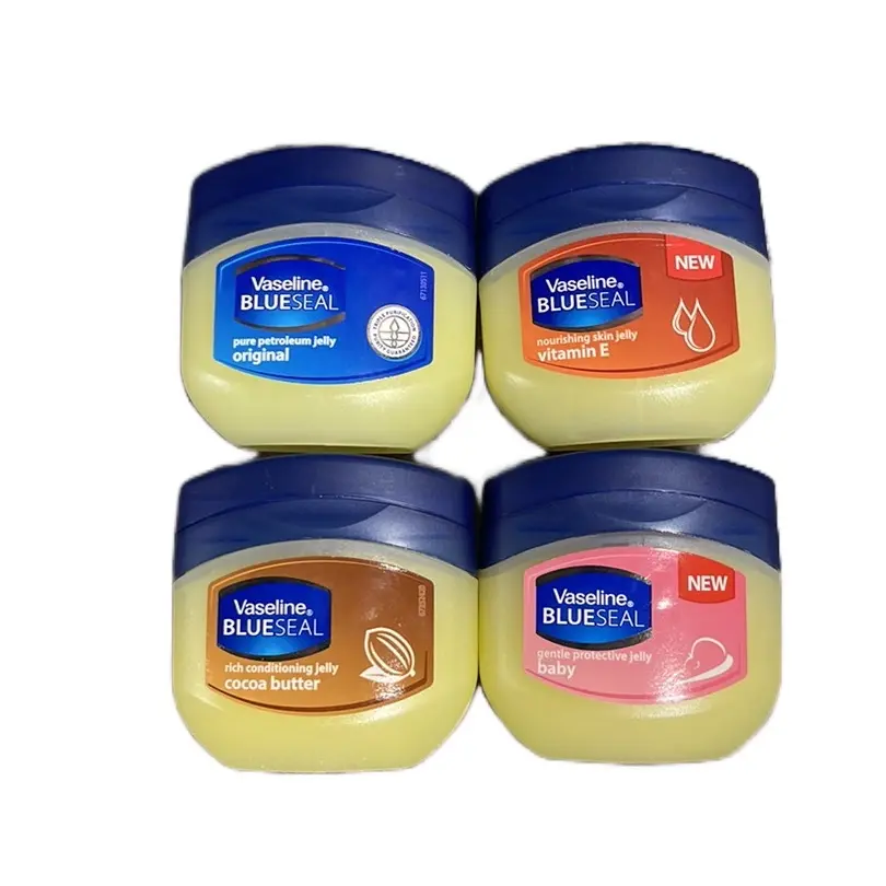 Vaseline BlueSeal Body Moisturizer 4-Pack (100 ml Each) - Original, Coco, Gentle, Fragranced Varieties - Hydrating Skin Care for Sensitive Skin with Sun Protection, Non-Irritating, Non Toxic, Unisex