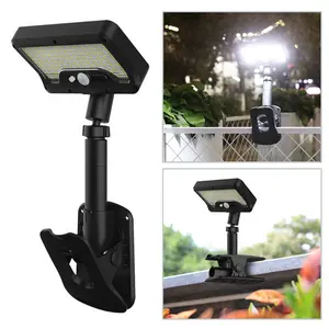 Solar Motion Sensor Outdoor Light, 360° Rotatable 4 Lighting Modes, Weatherproof, Multiple Mounting Lighting,for Outdoor Securit