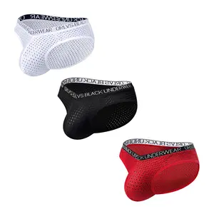 1/3 PCS Summer Hot Selling Sports Triangle Pants with Mesh Breathable V-belt Design, Thin Elastic Band, Soft and Comfortable