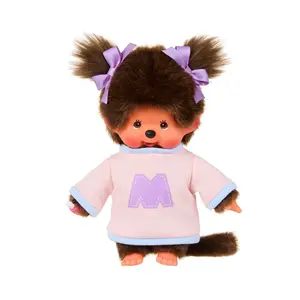 Monchhichi Girl - Bi-Colored Sweater Plush Toy
