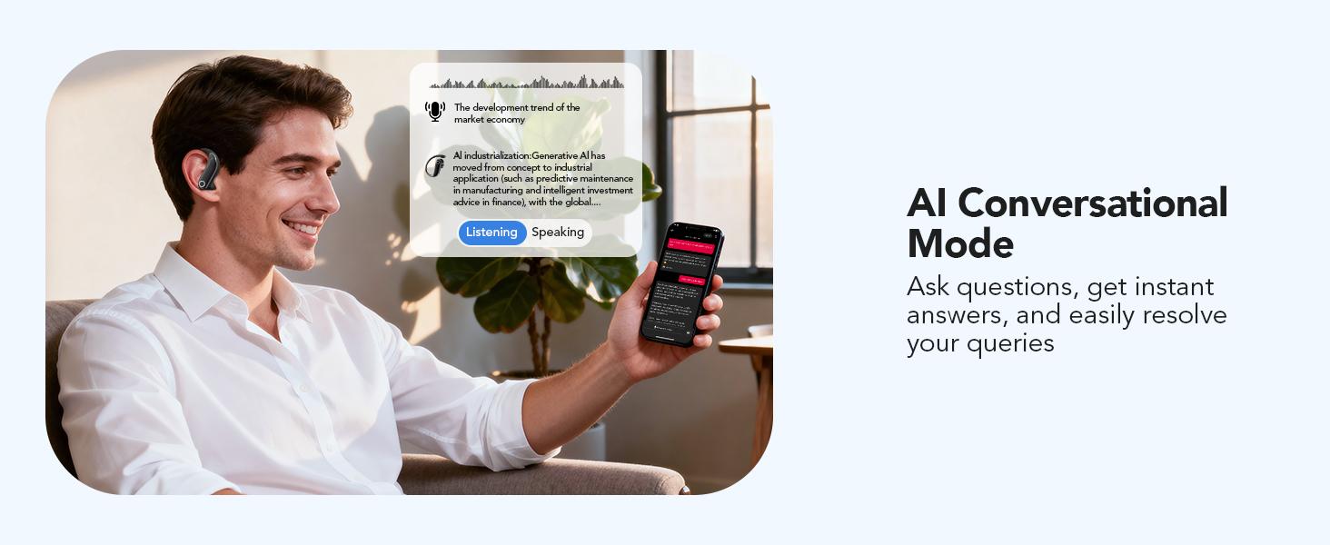 HTC NE61 Wireless Bluetooth Earbuds, Heart Rate Monitor, IPX5 Waterproof, Support 134 Languages Android Audio