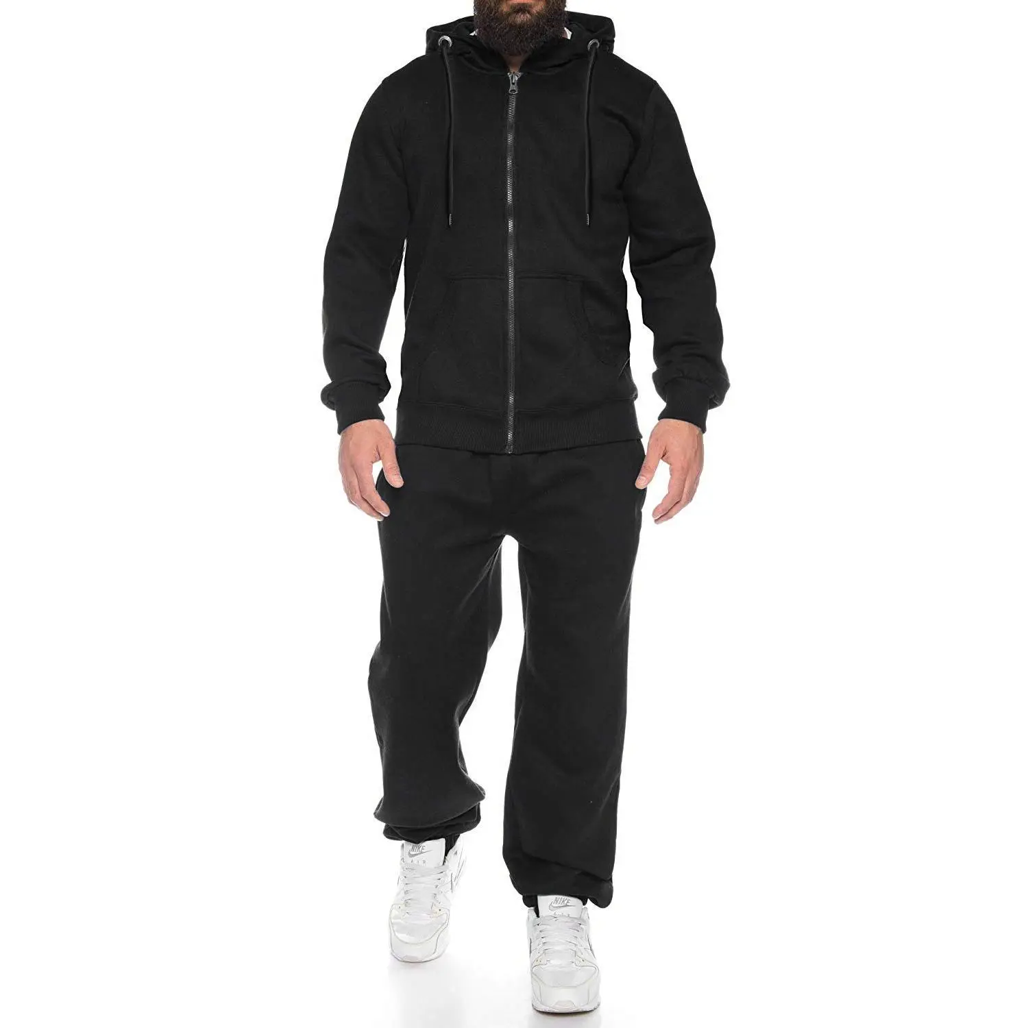 COOFANDY Sweatsuits for Men 2 Piece tracksuit Sets Full Zip Hoodie Sweatpants for Men Casual Sports Jogging Suits S-4XL