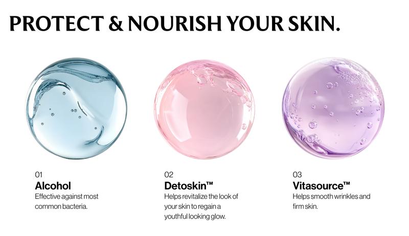 Touchland Rosewater Hand Sanitizer Glow Mist, Revitalizing and Smoothing