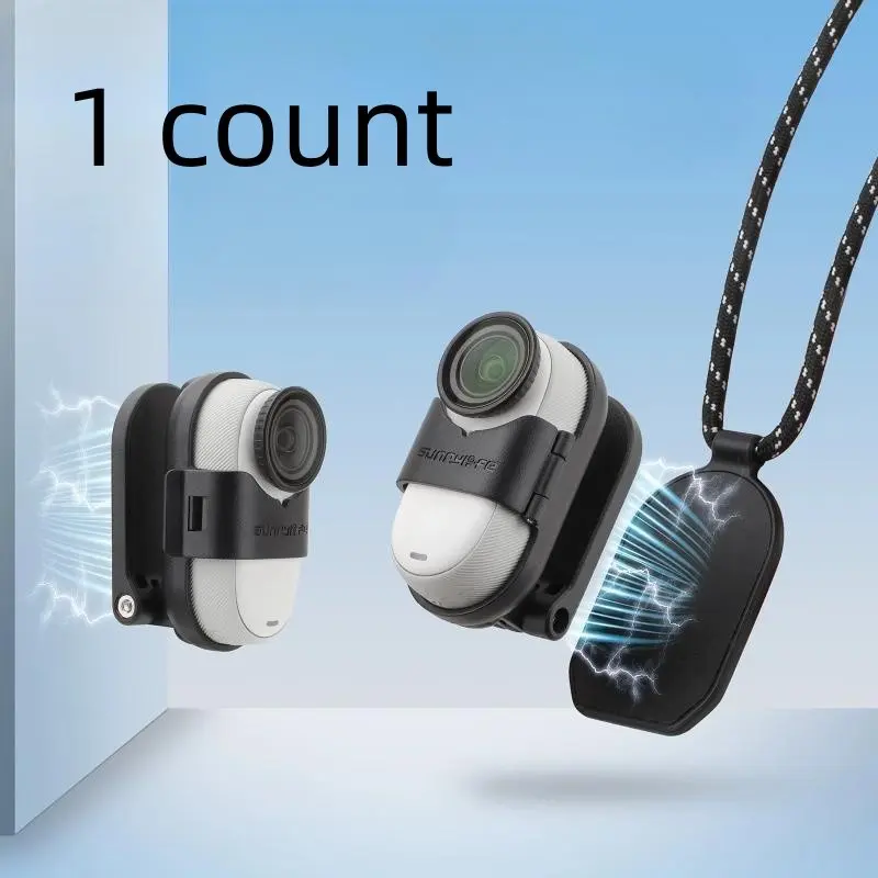 Insta360 Go 3 Magnetic Chest Strap Camera Necklace Lanyard, Sunnylife Pov Video Blogging Accessories, Vlog Accessories, Camera Accessory, Camera & Optical Devices