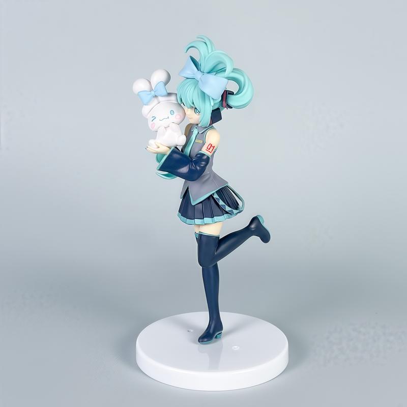Hatsune Miku anime beautiful girl figure big ears Yugui Dog Hatsune MIKU model doll desktop/chassis/car/gift/ornament