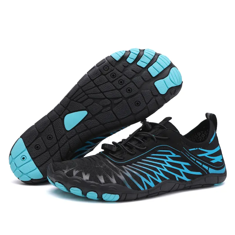 Reazuoy Unisex Minimalist Barefoot Toe Shoes - Men's & Women's Wide Fit, 0-Drop Flexible Sole, Bunion-Friendly Casual Lightweight Fashion Athletic Sneakers for Walking, Fitness, Outdoors, Hiking, Multi-Function, Round Toe