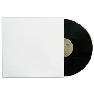 Bags Unlimited SLPJW 12 Inch Record Jacket 12.25 x 12.25 10 Pack (White)  [BAGS / SLEEVES] Large Item Exception