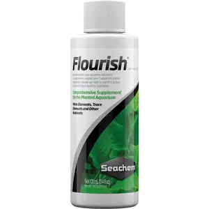 Seachem Flourish Plant Fertilizer for Aquarium Plants - Comprehensive Supplement with Macro Elements Trace Elements and Other Nutrients