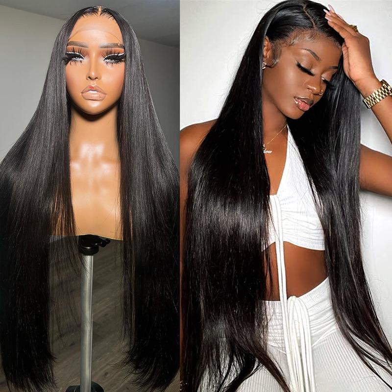 Bling Hair 13x6 Bone Straight Transparent Lace Front Human Hair Wigs For Black Women 13x4 Lace Frontal Wig Natural Wigs Indian Hair Wigs On Sale Clearance 180Density TikTokShopBlackFriday