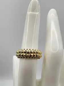 10k Anillo de Puntas size 6