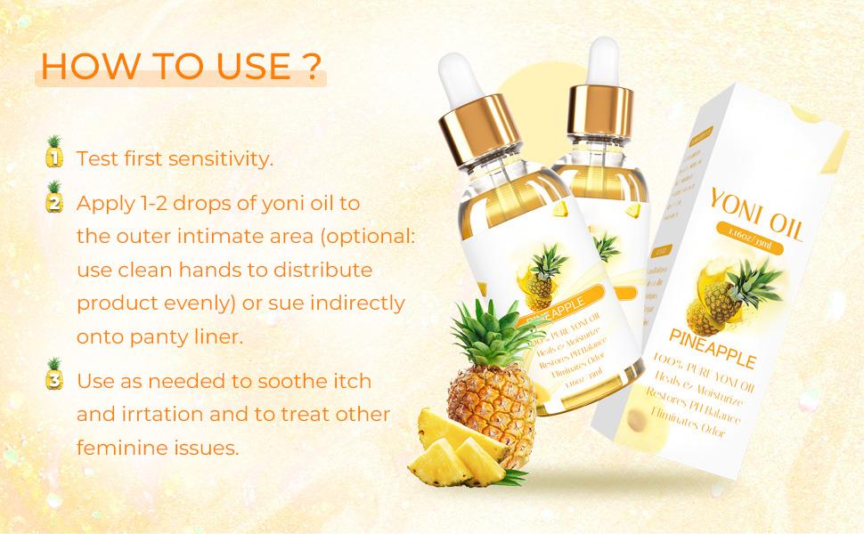 Organic Yoni Oil for Women | PH Balance & Odor Elimination | Natural Peach, Strawberry & Pineapple Essential Oils | 1 fl oz Each Body Care Organic Yoni Oil for Women | PH Balance & Odor Elimination | Natural Peach, Strawberry & Pineapple Essential Oils | 1 fl oz Each Body Care