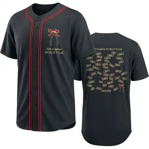 Conan Gray Wishbone World Tour 2026 Baseball Jersey