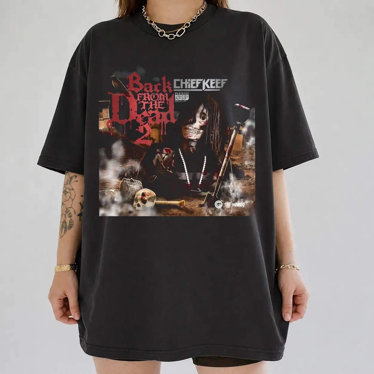 Chief Keef 2026-2027 Tour date Graffiti Street Art Gift For Fans T-Shirt