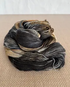 Acacia Sock – Thunder | Hand Dyed Sock Yarn for Knitting & Crochet by Wool Honey