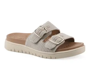 White Mountain FOM Recovery Adjustable Slide Sandals - Nanny