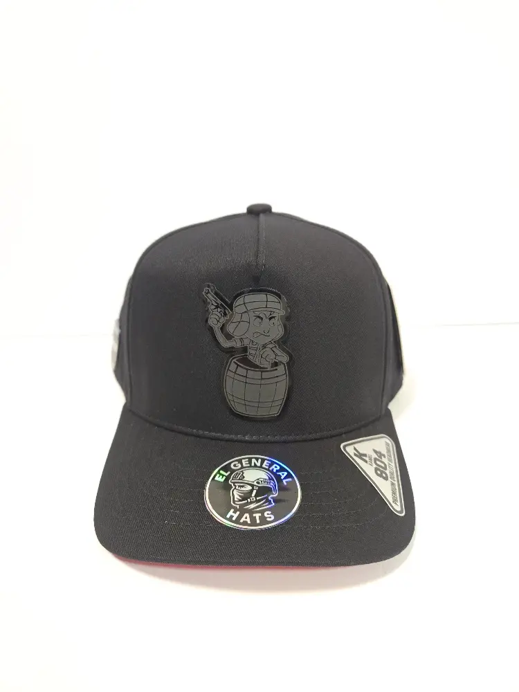Gorra Chavo, Black Snapback with Imagen de Chavo, Gorra de alta calidad
