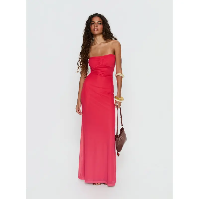 strapless long pink dress - TikTok Shop strapless long pink dress - TikTok Shop