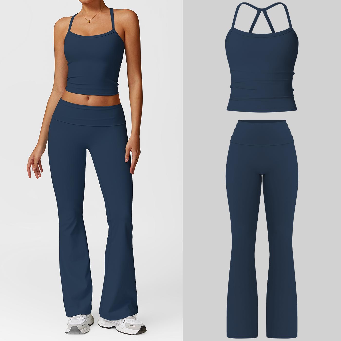 MFVIM 2-Piece Impact  Set for  Women's Long/Short Sleeve T-Shirt Tank Top +  Impact Shorts with Butt Lift, Seamless  Biker Shorts, Going Out  Set,  Clothing, Skinny Sports Apparel, Compression Activewear  Wear  Clothin gym fitness workout Yoga Bottoms Spr