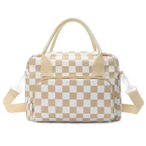 Diaper Bag Baby Bag Mommy Tote Bag Organizer Bag Insulated Baby Bottle Bag 11L for Travel Daily Use for Women