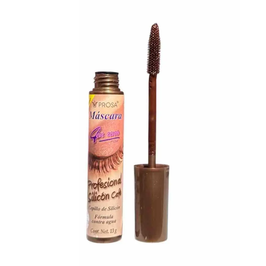 Prosa Professional Silicone Brown Mascara Make up Cosmetic 13g prosa mascara Waterproof Makeup Flawless mascaras