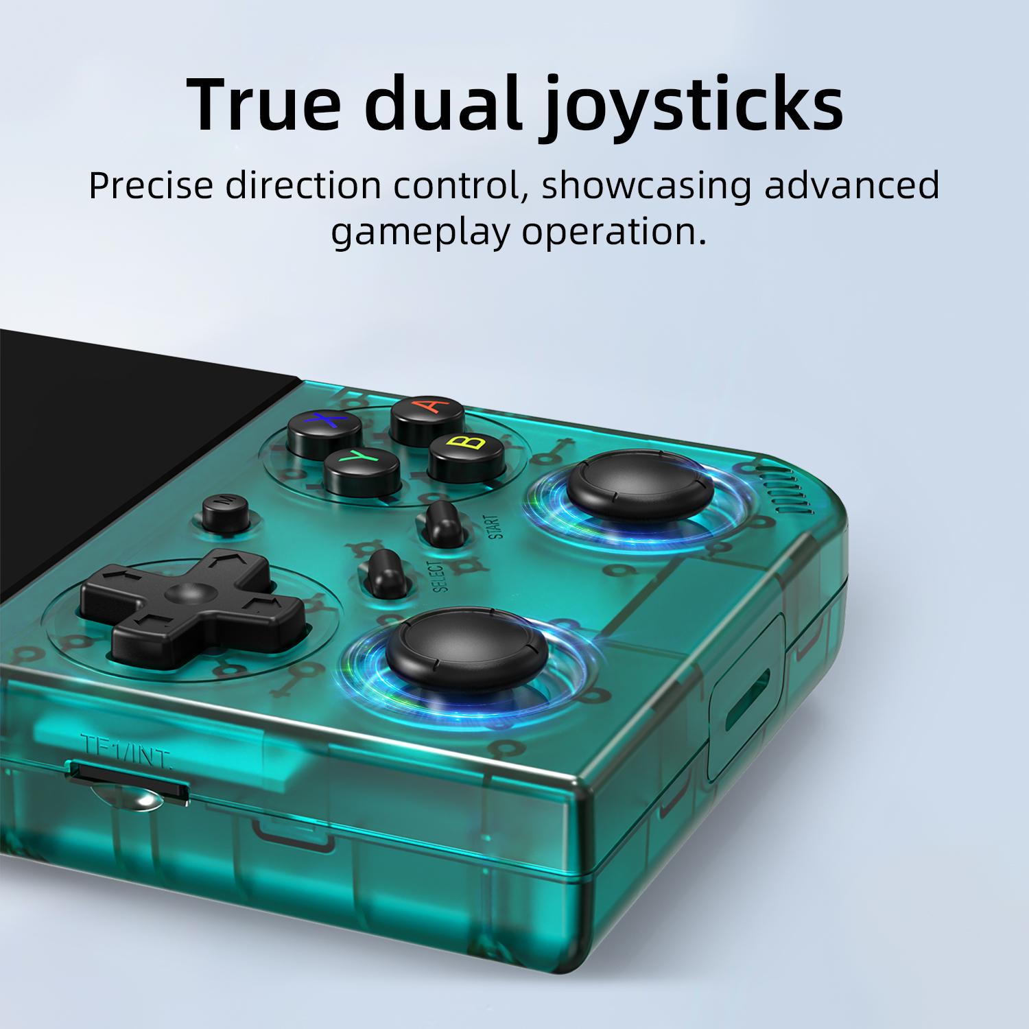 ANBERNIC RG 35XXPro Retro Handheld Game Console 3.5 inch Linux 64-bit System H700 Battery 3200mAH rg35XXPro Gaming Consoles Anniversary Gifts