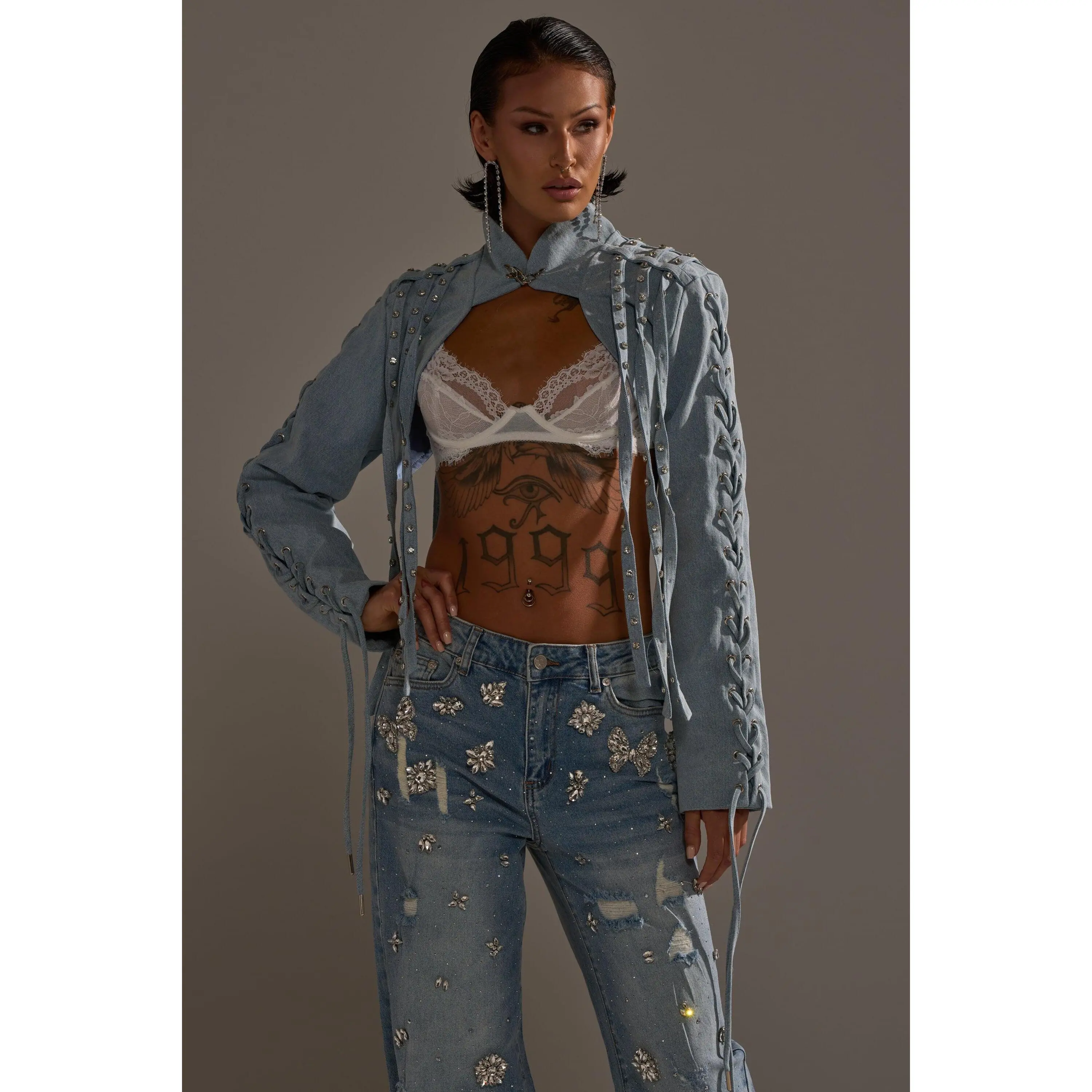 IMPULSIVE DENIM BOLERO