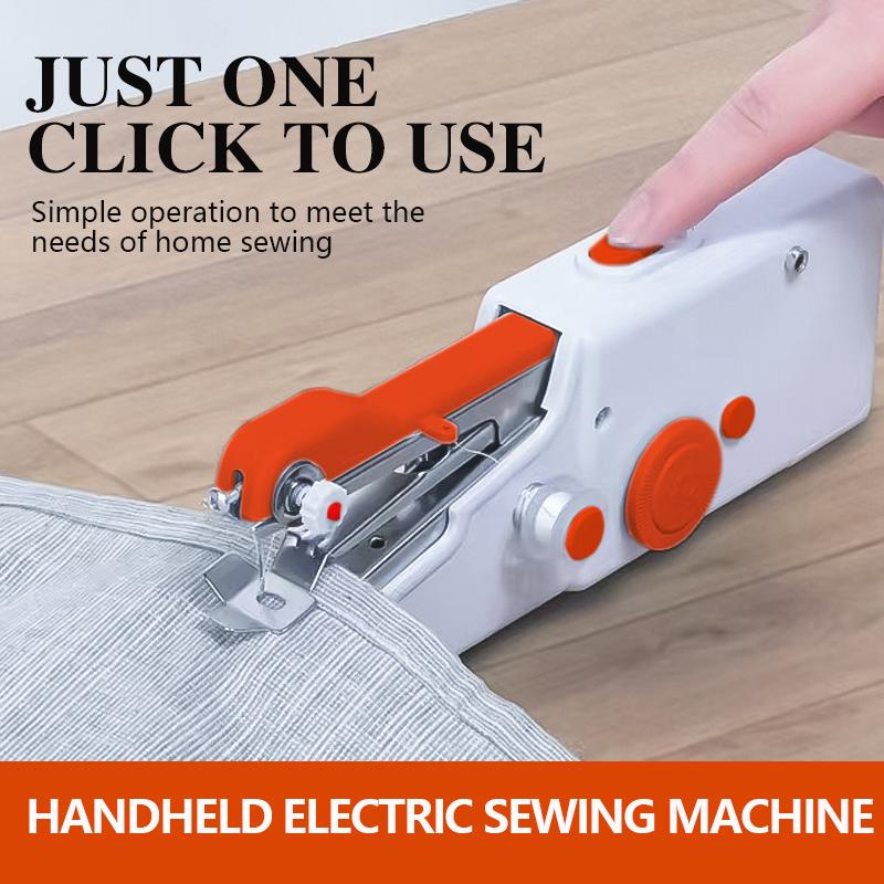 Mini Handheld Sewing Machine with Storage Bag Tool Kit (Battery Not Included), DIY Sewing Machine for Beginners and Home Travel, Portable Electric Sewing Machine, Emergency Sewing Kit, Easy to Operate, Quick Stitching Sewing Machine Kit Mini Handheld Sewing Machine with Storage Bag Tool Kit (Battery Not Included), DIY Sewing Machine for Beginners and Home Travel, Portable Electric Sewing Machine, Emergency Sewing Kit, Easy to Operate, Quick Stitching Sewing Machine Kit
