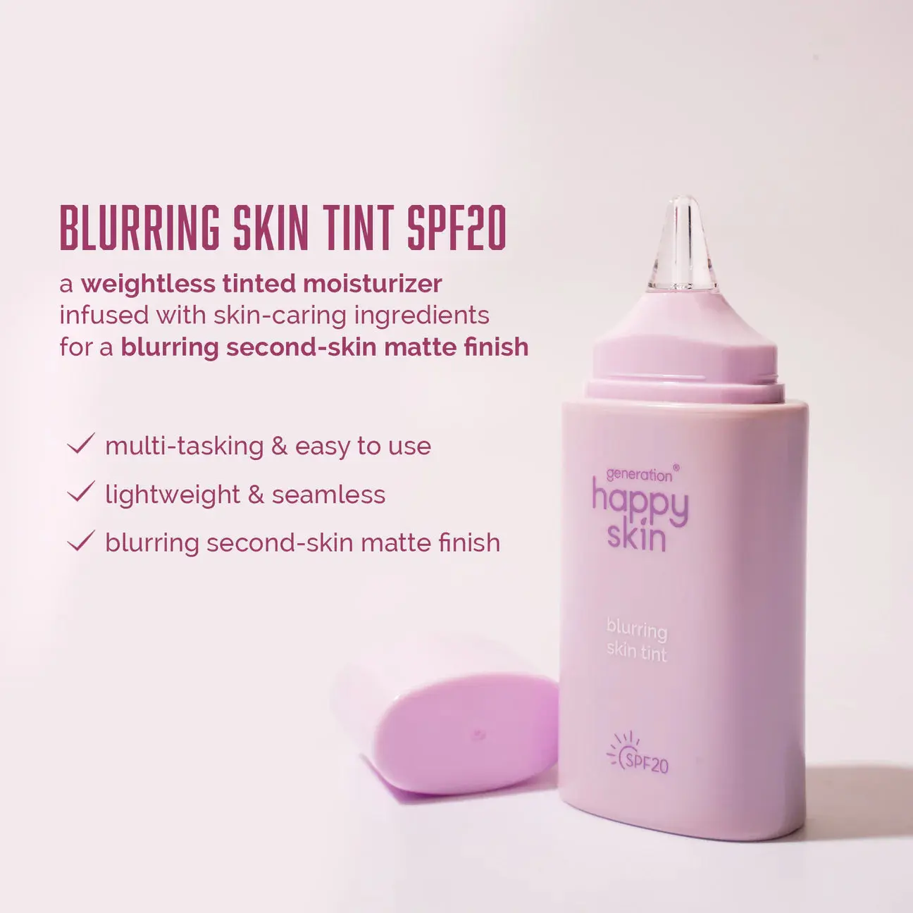 HAPPY SKIN Blurring Skin Tint SPF20 (25ml)
