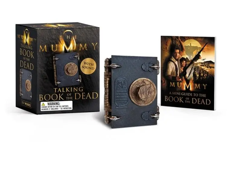 The Mummy: Collectible Officially Licensed Evie Film Mini Replica Talking Book of the Dead, Battery-Included Mixed Media Product by Brenna Dinon