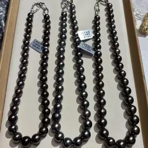 QYG193-45 Pearl necklace Salt water pearls for birthday/anniversary/holiday /retirement/ graduation presents