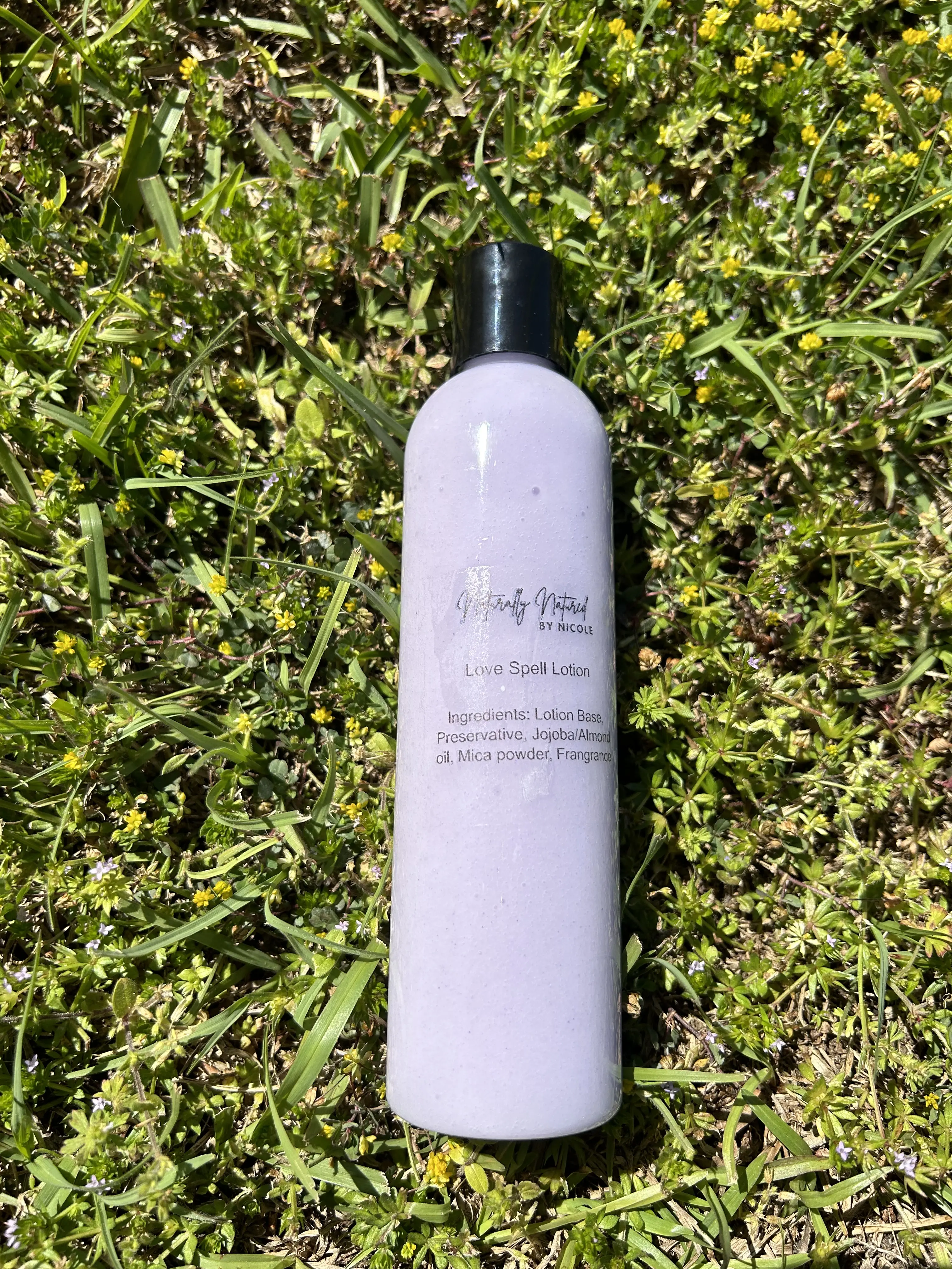 Naturally Natured by Nicole Love Spell Body Lotion for Moisturizing and Relief Body Care Fragrance