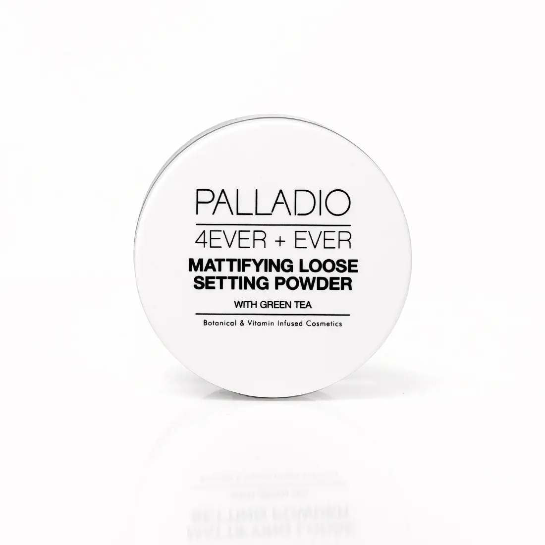 Palladio 4Ever + Ever Mattifying Loose Setting Powder, Translucent Lightweight Blurring Face Powder with Green Tea Botanicals & Vitamin Infusion, Cruel-Free Any Skin Type Makeup