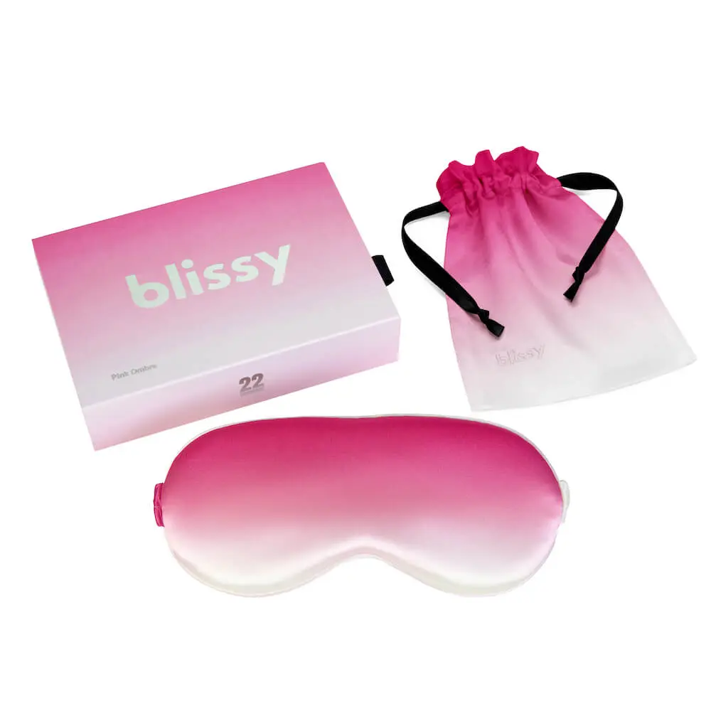 Ombre Sleep Mask - Pink