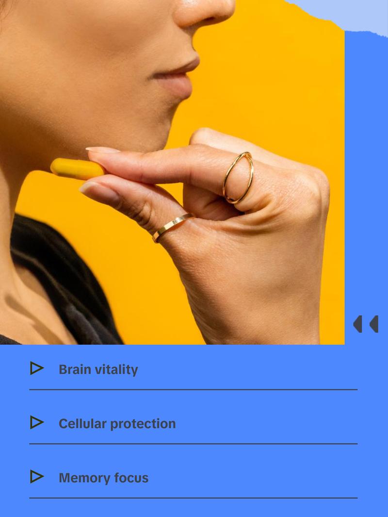 Performance and Longevity Stack - Your daily supplement for mental performance, brain longevity, and vitality.*