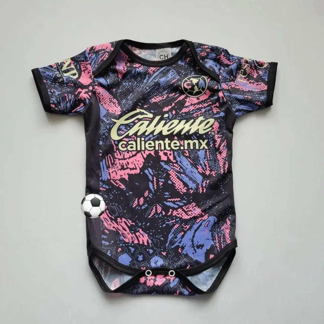 Club america baby one piece multicolor  jersey bebe clothes EGJ
