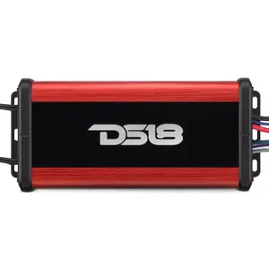 NXL 4-Channel Full-Range Class D Waterproof IP67 Marine and Powersports NANO Amplifier with Built-In Bluetooth 5.1 Receiver (NXL-N4BT)