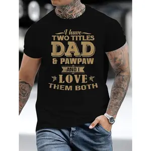 I Have Two Titles Dad & Pawpaw Shirt, Funny Dad Grandpa Hoodie, Father’s Day Gift For Daddy And Pawpaw Sweatshirt, Proud Dad Grandpa Graphic T Shirt, Unisex Sweater Pullover Tee