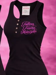 Feral’s Black Tank Top - Tattoos * Trauma * Motorcycles