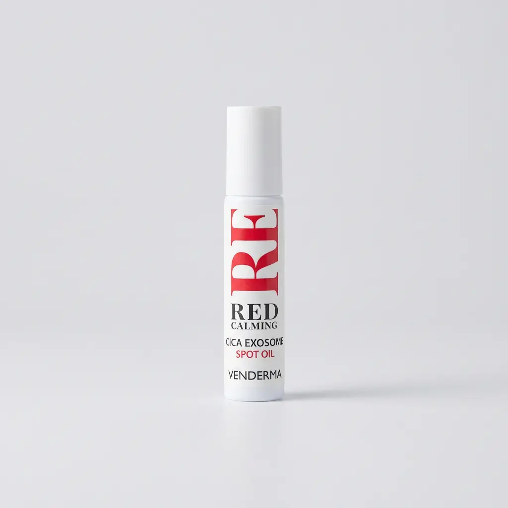 Venderma Red Calming Cica Exosome Spot Oil 10ml – Targeted Soothing Treatment for Blemish-Prone Skin