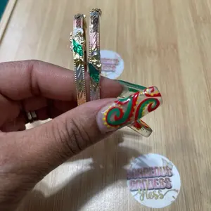 St Jude / Virgin Mary  TRI Color  bangle   - Stylish Accessory for Everyday Wear