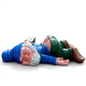 Drunk Gnomes Statues Outdoor Decor, Naughty Dwarf Sculptures Yard Decorations Patio Lawn Ornament, Funny Christmas Garden Gifts