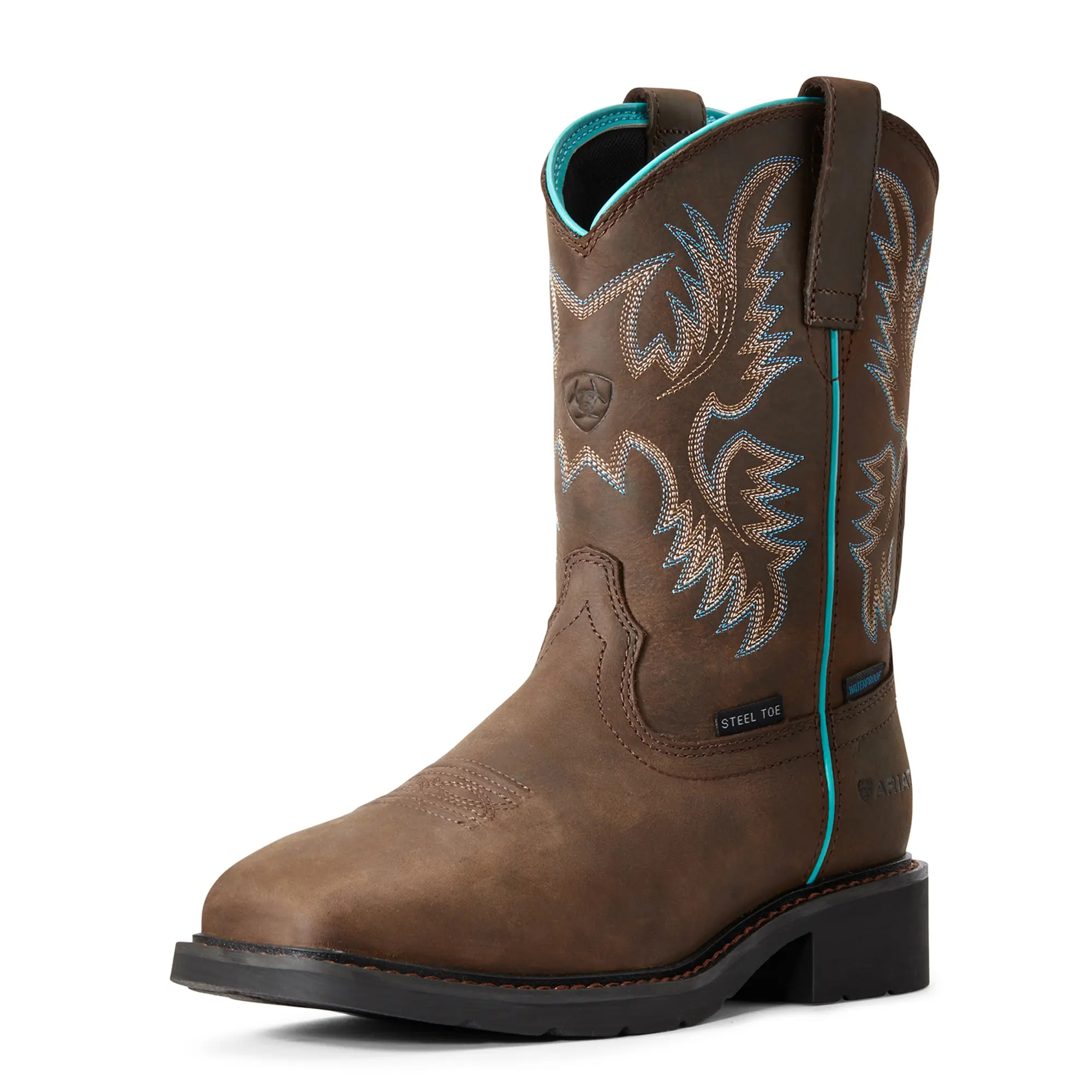 Women's Krista Waterproof Steel Toe Work Boots