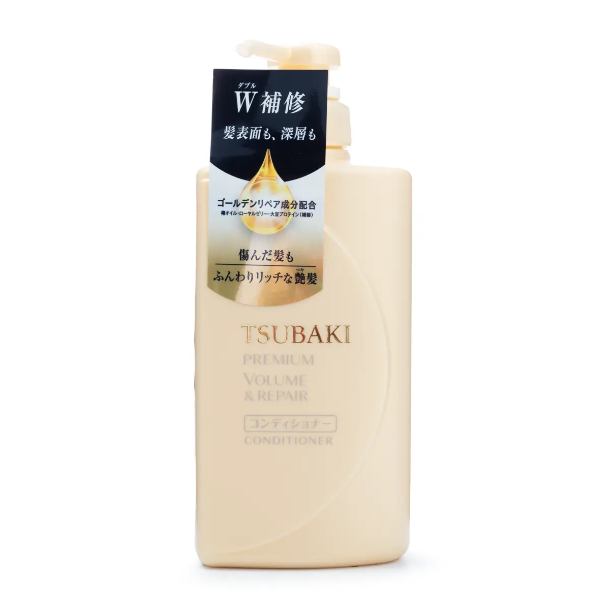 Shiseido Professional Tsubaki Premium Repair Conditioner, Hydration Moisturizer with Camellia Oil for Damaged, Shiny Hair & Hair Glow, Restoring Haircare, 490ml, Hydrating
