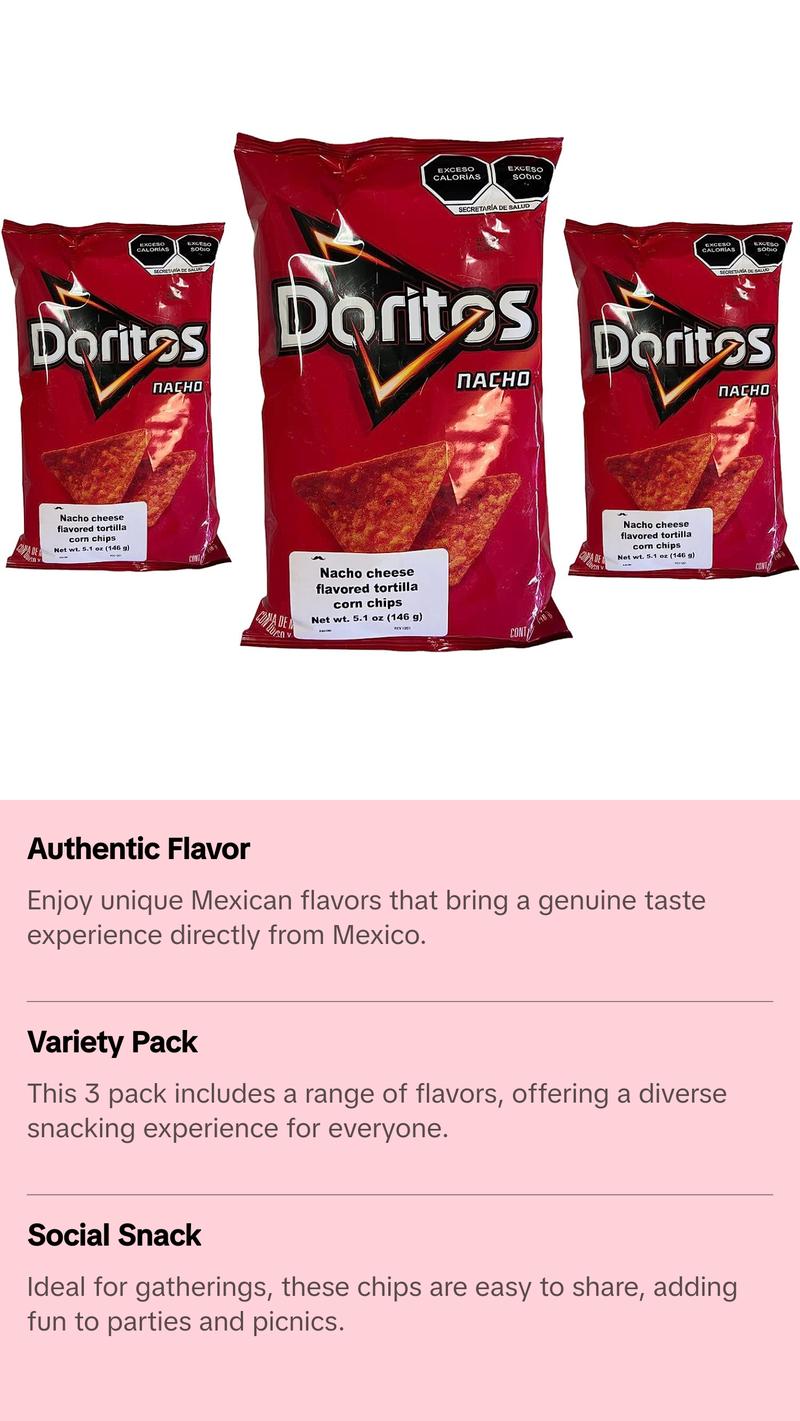 Doritos Nacho 3 pack