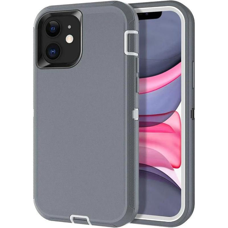 Entronix Case Compatible with iPhone 11 - Triple-Layer Heavy Duty Protection