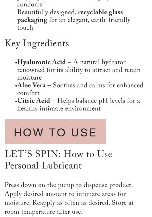 JOYLUX x RESPIN LET'S SPIN Intimacy Gel with Aloe Vera Hyaluronic Acid for Clean Smooth Comfort & Soothing Effects JOYLUX x RESPIN LET'S SPIN Intimacy Gel with Aloe Vera Hyaluronic Acid for Clean Smooth Comfort & Soothing Effects