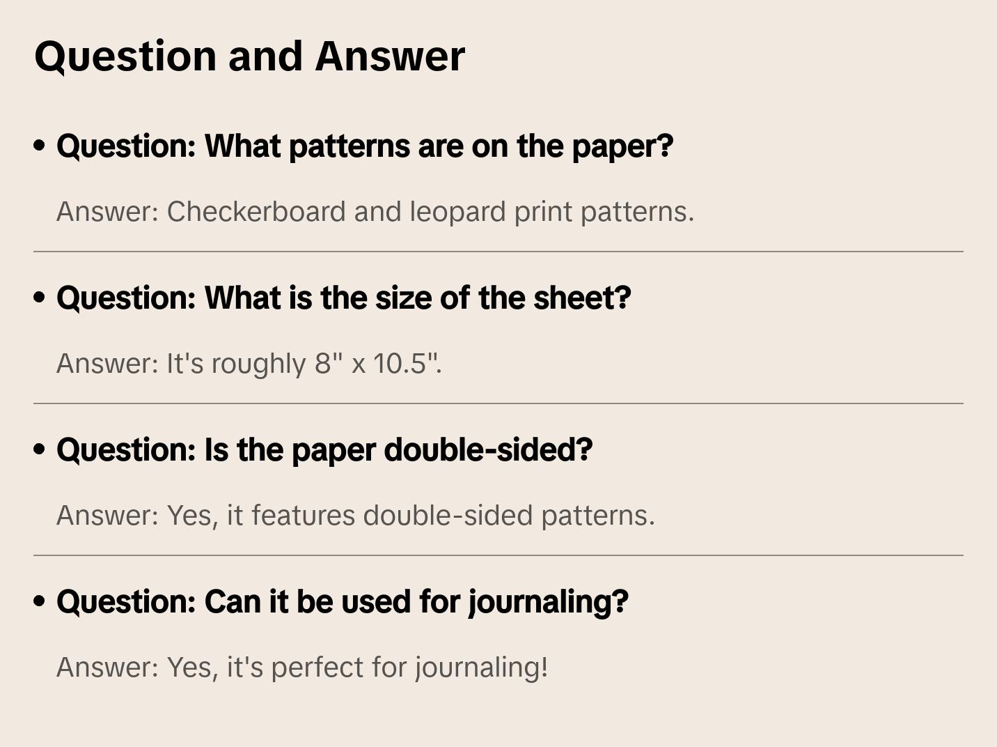 Checker & Leopard | Scrapbook Paper