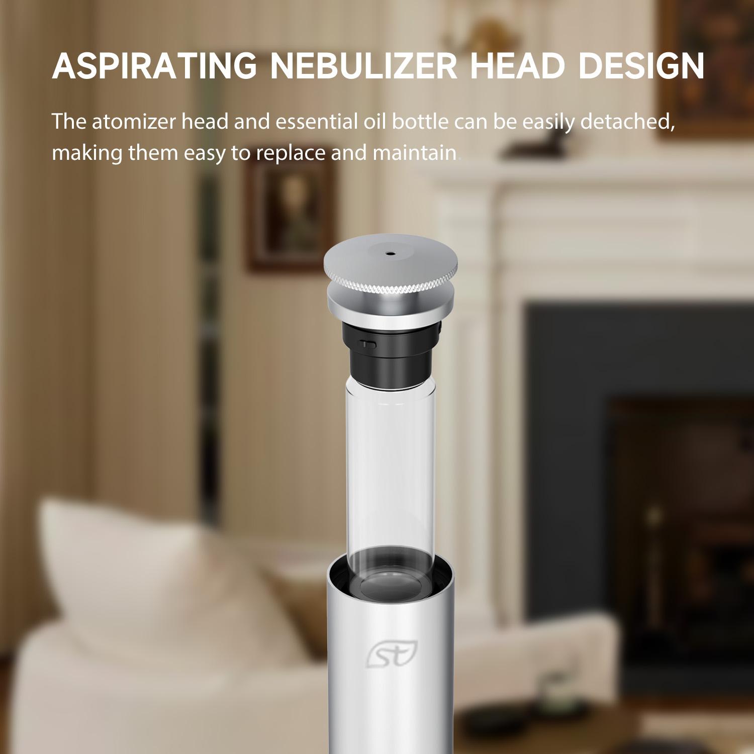 Intelligent Column Aroma Diffuser with Automatic Fragrance Sprayer for Home Bedroom Fresh Air Deodorizing Diffusing Includes 3 Essential Oil Bottles A Intelligent Column Aroma Diffuser with Automatic Fragrance Sprayer for Home Bedroom Fresh Air Deodorizing Diffusing Includes 3 Essential Oil Bottles A