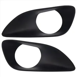 Front Fog Light Lamp Grille Cover Foglight Bezel for Vios/ (XP90) 2007-2013 Auto Fog Lamp Covers