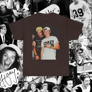 Niall Hor and Harry Styles Duo T-Shirt Fan Music Tee ,Harry Styles Inspired Vintage Tour Shirt 2026, Retro Pop Concert Graphic Tee, Music Fan Shirt, Disco Era Aesthetic T Shirt, Unisex Streetwear Tee Gift for Fans